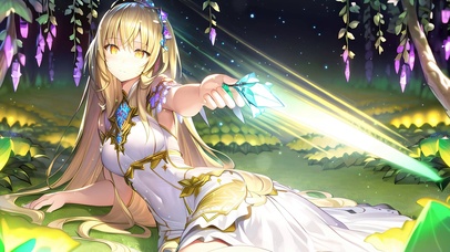 唯美森林精灵少女