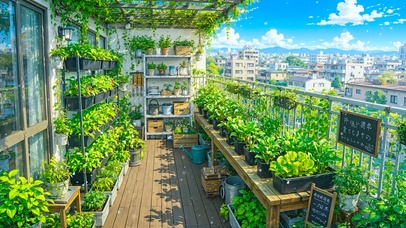治愈阳台绿植