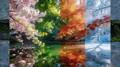 宁轩观四季岁岁皆安然