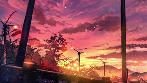  我的热情像这天空越演越烈 