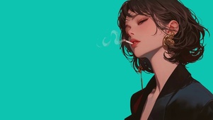 蓝空下的烟缕轻梦