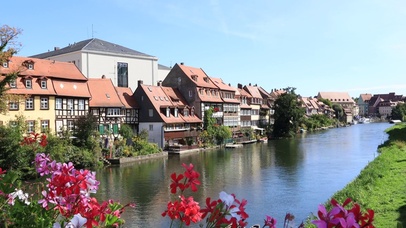 瀑布风景4K高清