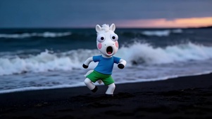 海边跳舞的小马