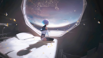 太空舱外景