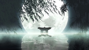 水月倒影