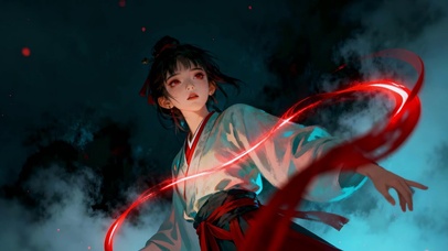 红绫少女