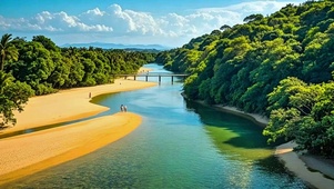 治愈清澈河流4K