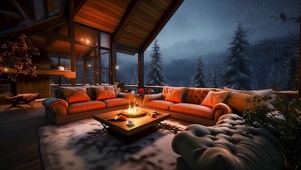 Snow night