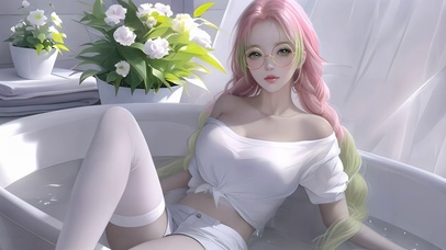 浴缸美女-甘露寺蜜璃