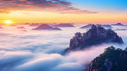 云雾山川