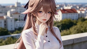 治愈可爱女孩