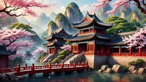 国风山水园林