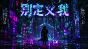 赛博雨夜|别定义我