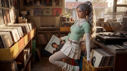 千禧甜酷少女