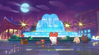 一起跳舞的狗狗