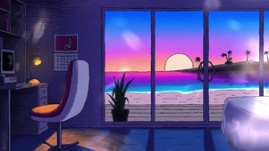高清高端动漫海景