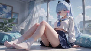 可爱女孩