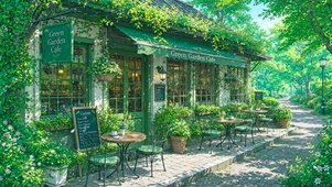绿荫街角治愈小屋