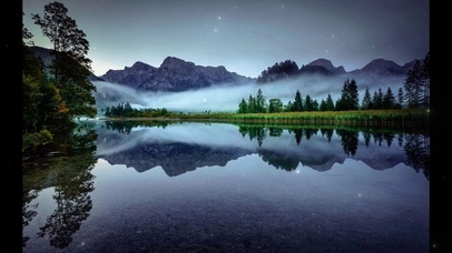唯美意境古风山水背景