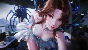 蜘蛛变身少女