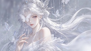 幻蝶纯白少女