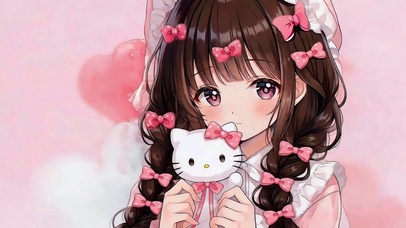 Kitty蝴蝶结少女