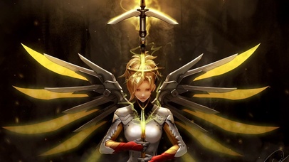 守望先锋天使小姐姐