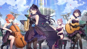 动漫女团演奏音乐