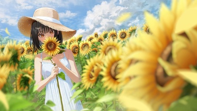 向日葵女孩