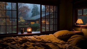 雨天山庄木屋