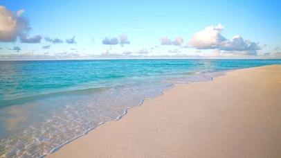 放松解压海滩海浪