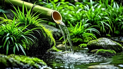 治愈清澈流水4K