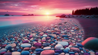 唯美风景AI壁纸