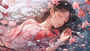 4K 睡梦中的少女