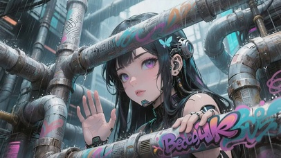 雨天遇到被遗弃的机械姬