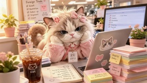 猫咪加班中