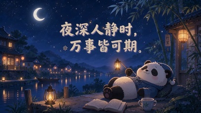 安静治愈小熊猫