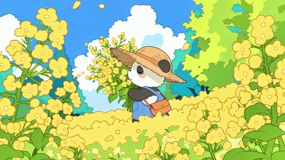 抱一束春光  赴一场花约