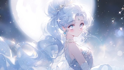 月下少女