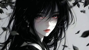 暗黑系美女