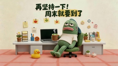 再坚持下马上周末了