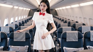 空姐妹妹可爱捏