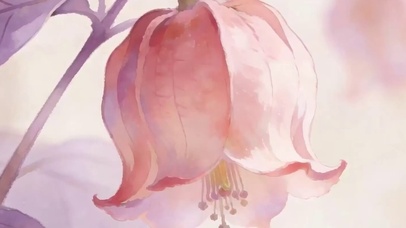 护眼花朵带鱼屏