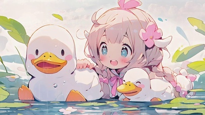 鸭鸭女孩
