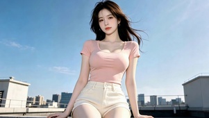 天台清纯美女夏日