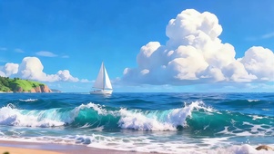 唯美梦幻大海