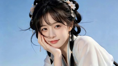 可爱清纯女孩