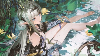 水中女孩