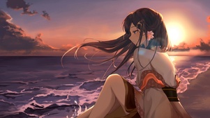 海边女孩
