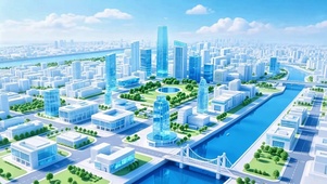 唯美未来城市4K